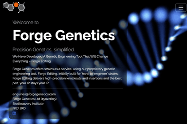 Forge Genetics nottingham startup