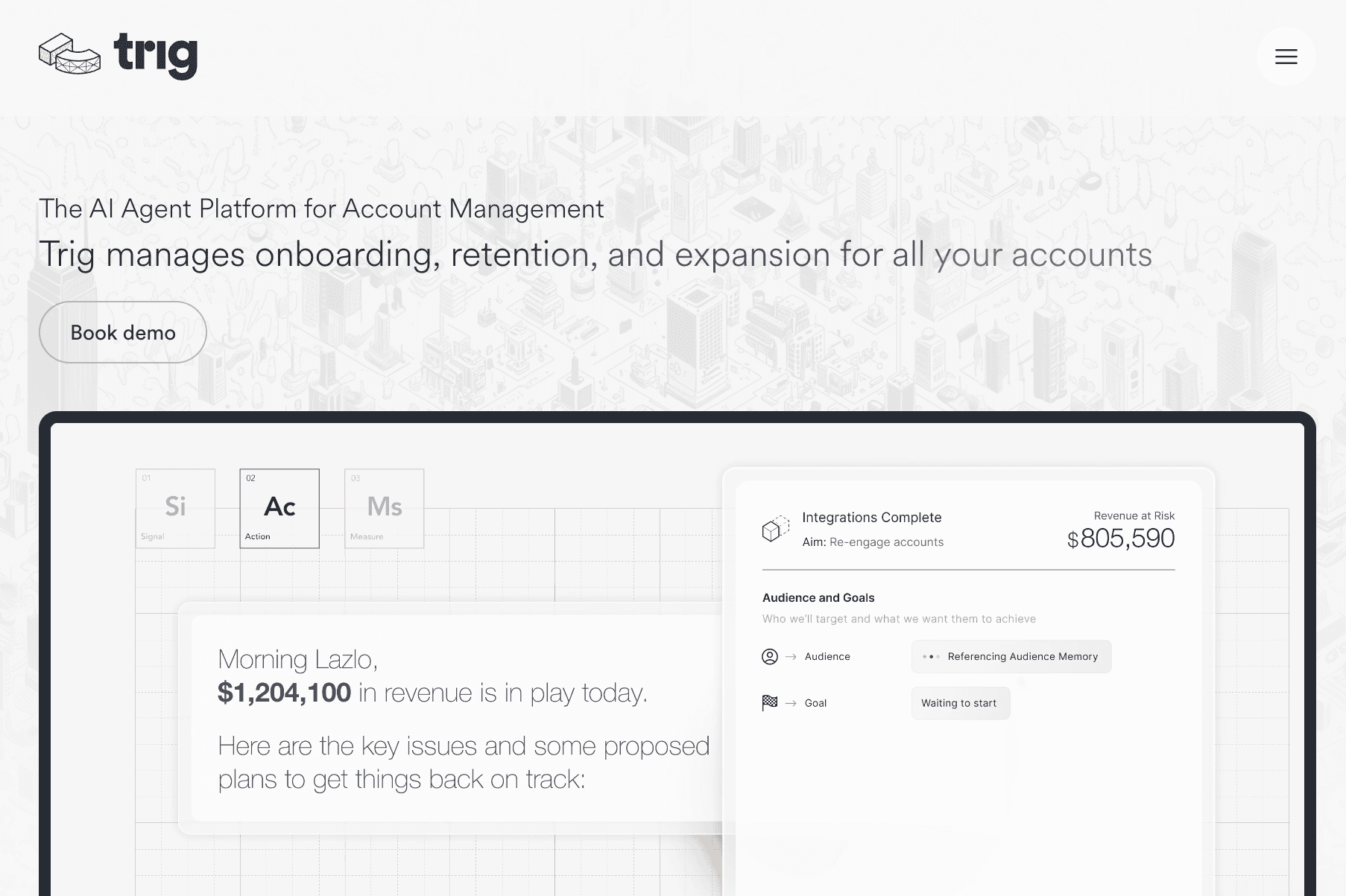 AI agent platform Trig raises £4.46m led by 20VC with Frontline Ventures