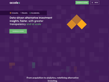 Accelex illuminate financial startup