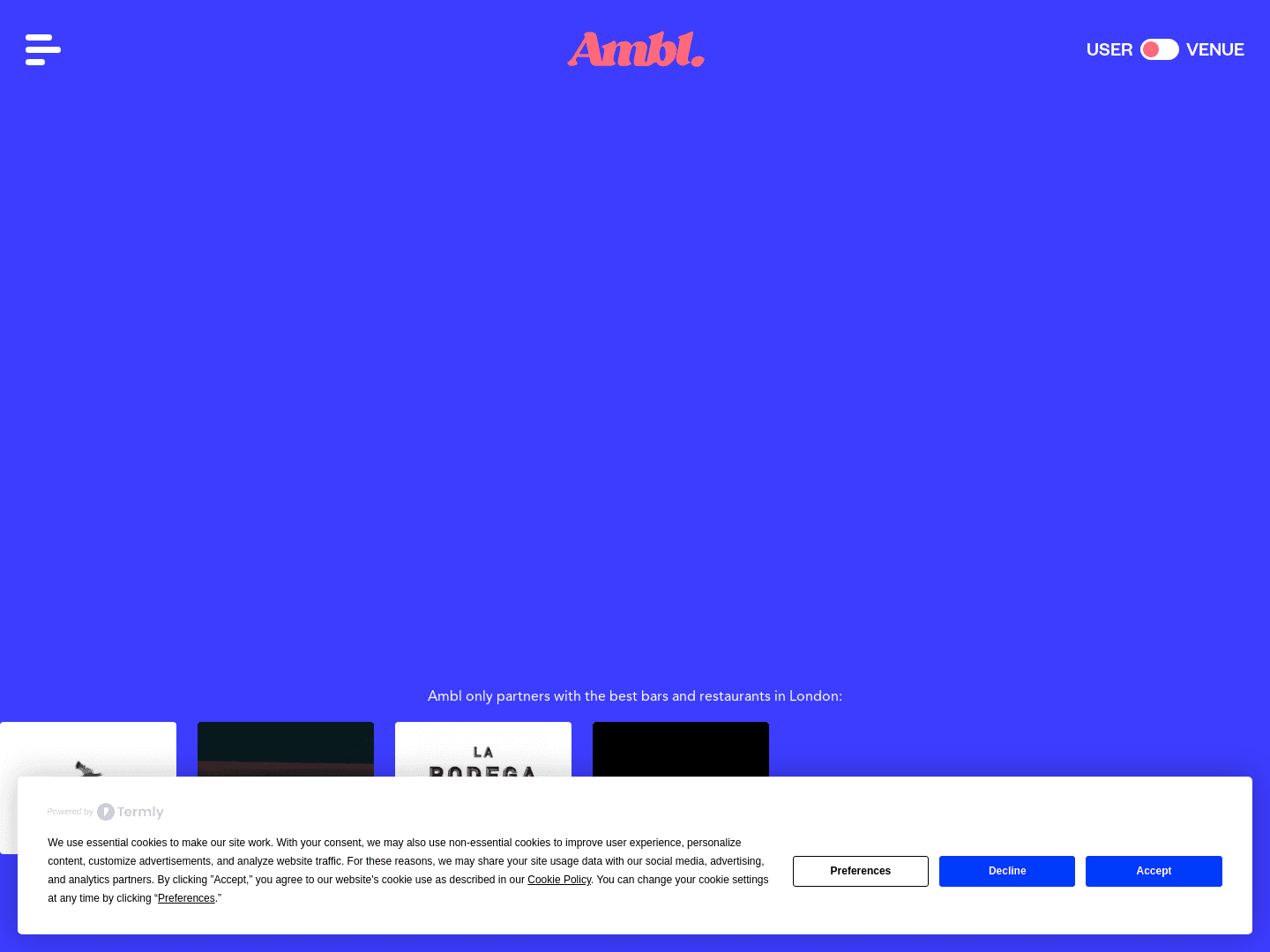 "Ambl Secures £1 Million Seed Funding for Dining Platform"