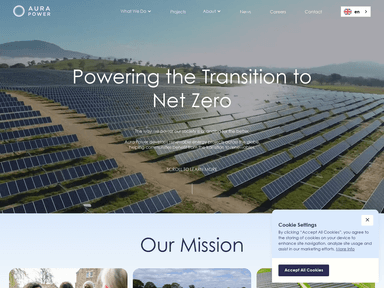 Aura Power sustainability startup