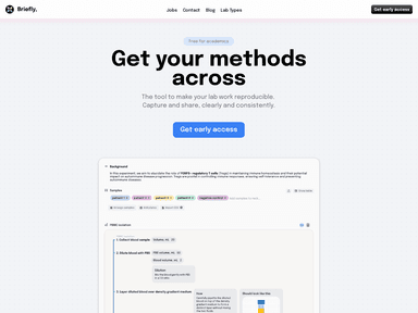 Briefly Bio media startup