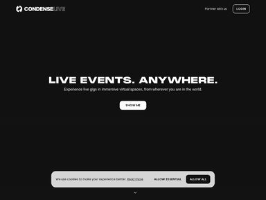 Condense Reality media startup