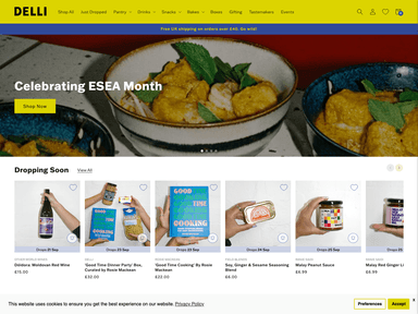 Delli online-shopping startup