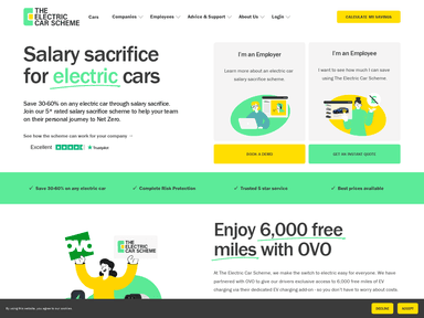 The Electric Car Scheme cars startup