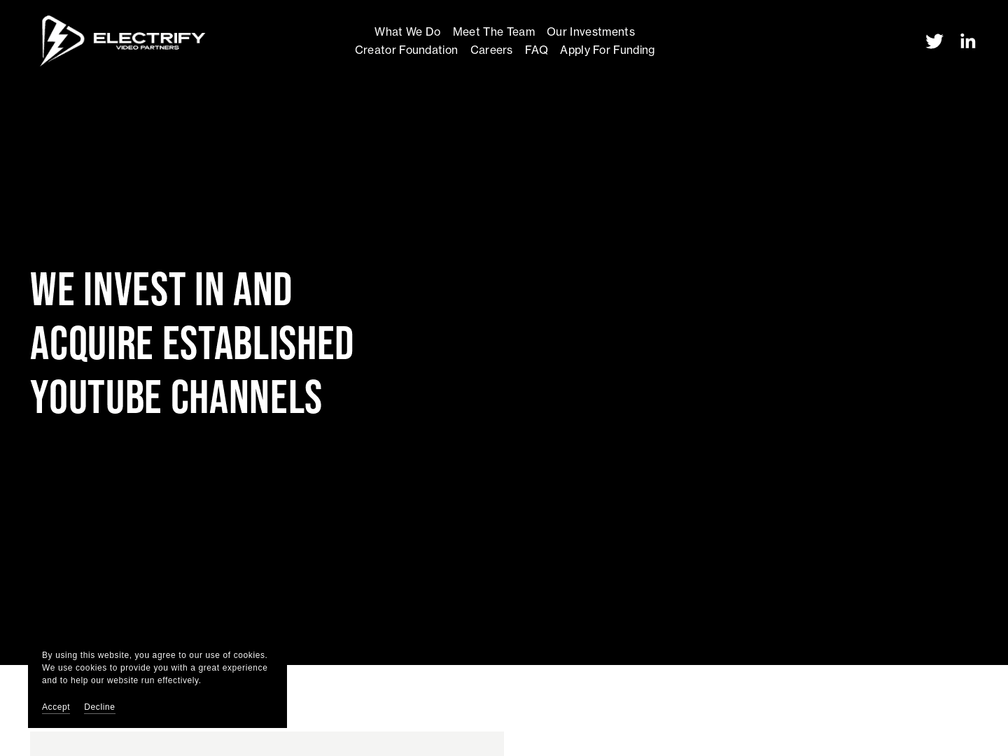 Electrify Video Partners Raises $85m to Expand YouTube Channels