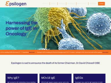 Epsilogen epidarex capital startup