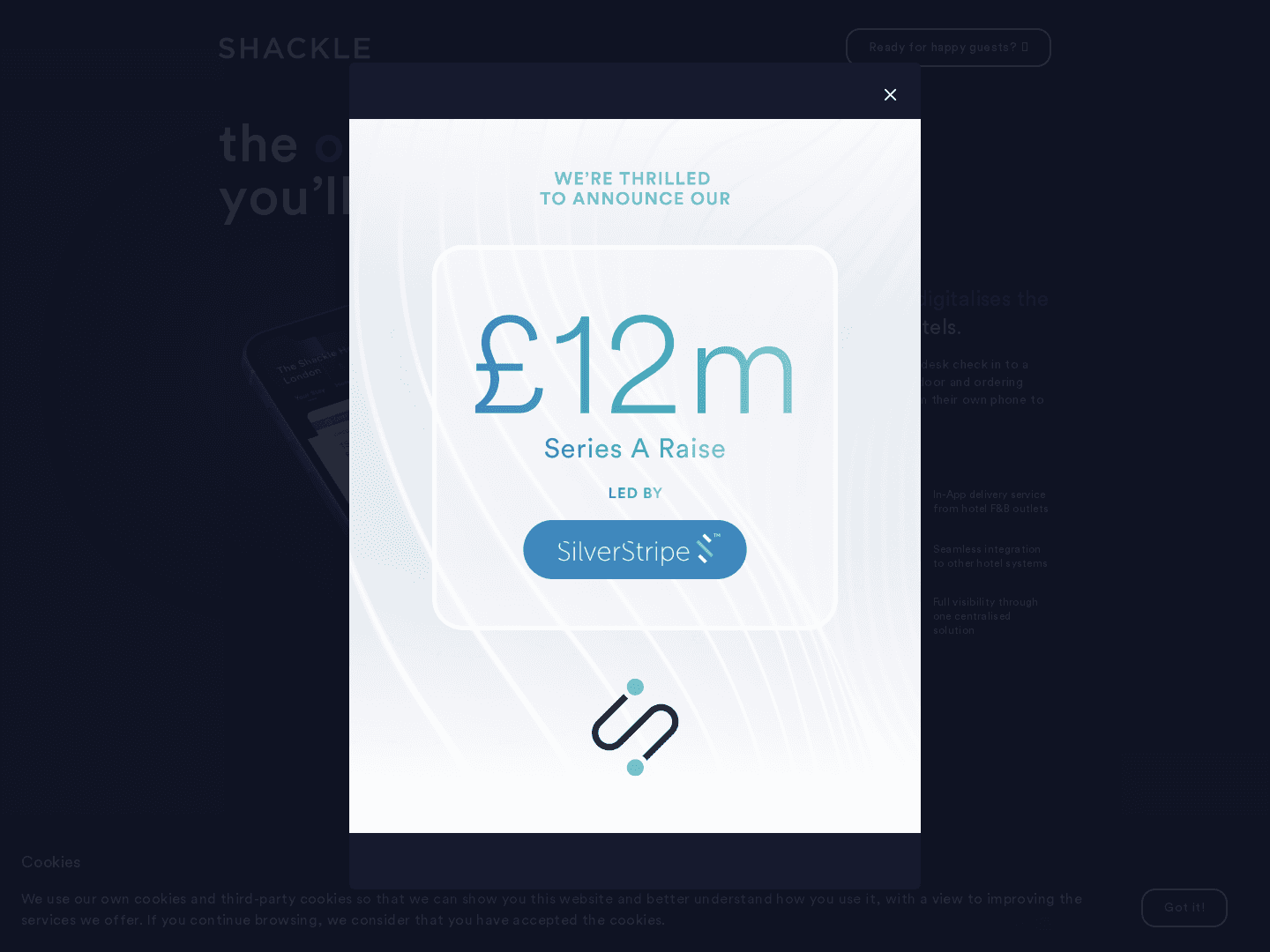 Shackle Group secures £12 million funding for hotel revolution