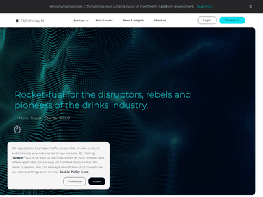 Ferovinum online-shopping startup