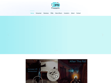 Freeaim gaming startup