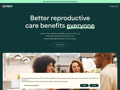 Juniper exceptional ventures startup