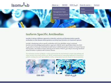 IsomAb nottingham startup