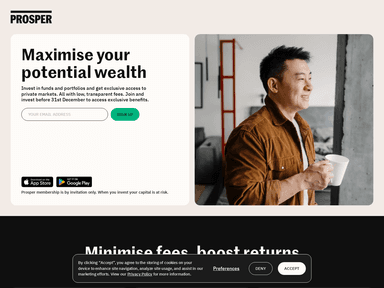 Prosper connect ventures startup