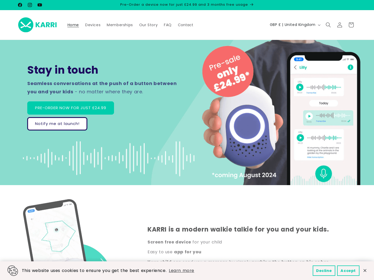 Karri Secures £775K in Pre-Seed Funding for Smart Walkie-Talkie