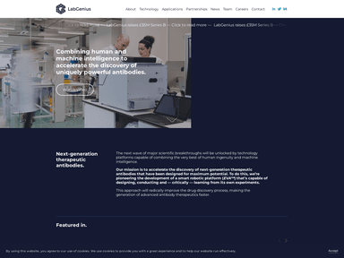 LabGenius kindred capital startup