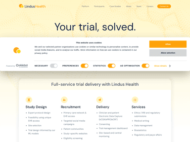 Lindus Health creandum startup