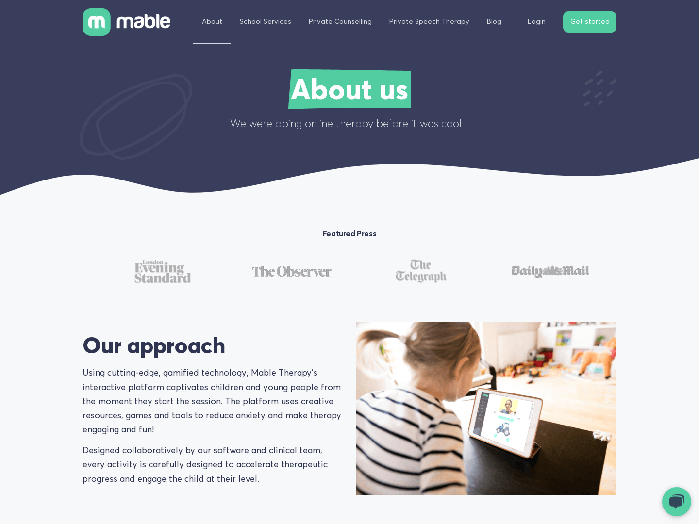Mable Therapy secures £3.1m investment to expand services.