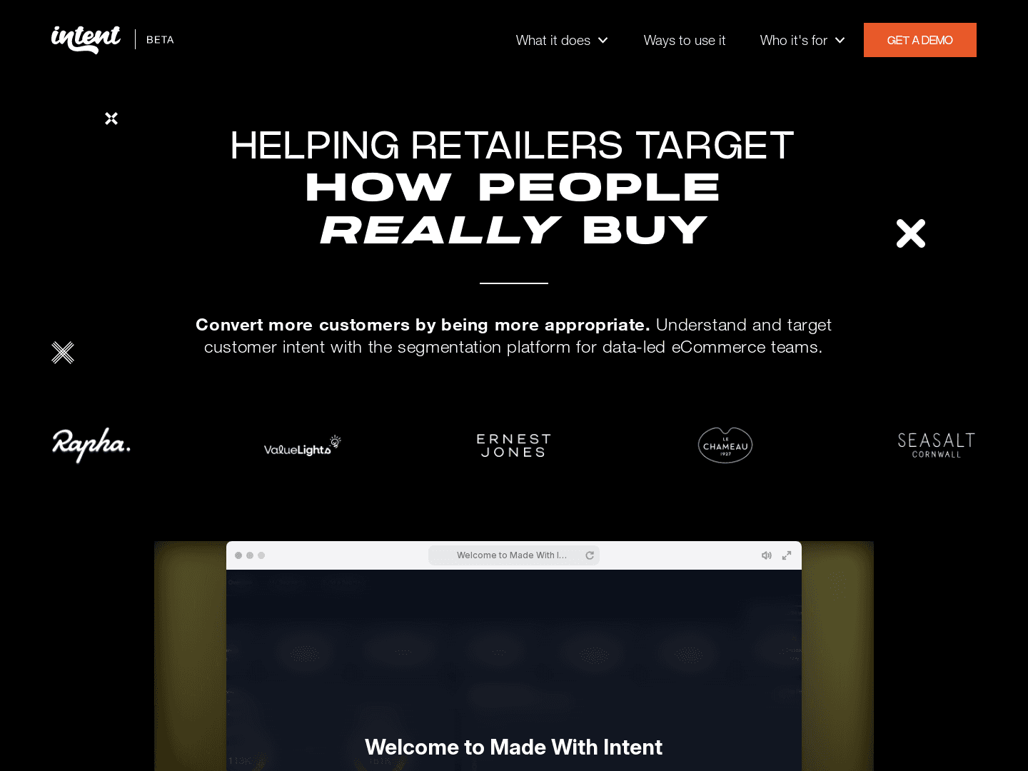 "Made With Intent Revolutionizes eCommerce with Personalized Segmentation Platform"