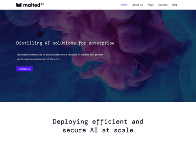 Malted AI data-management startup