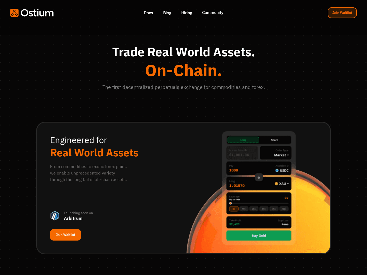 Ostium Labs Raises $3.5M for Real World Asset Trading Platform