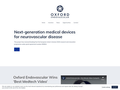 Oxford Endovascular oxford startup