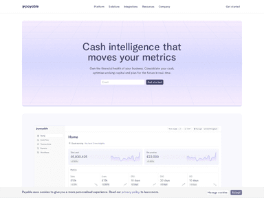 Payable earlybird venture capital startup