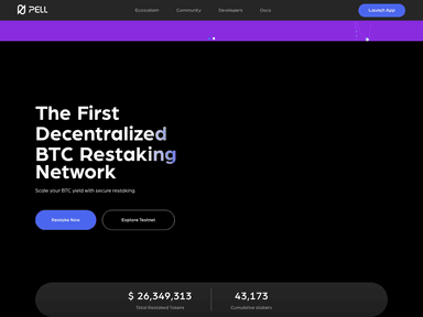 Pell Network web-3 startup