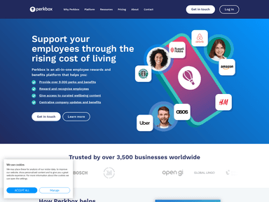 Perkbox hrtech startup