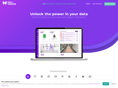 Purple Transform oxford startup