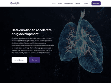 Qureight data-management startup