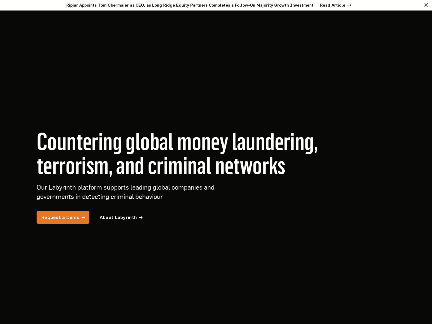 "Ripjar Secures Investment, Appoints New CEO"