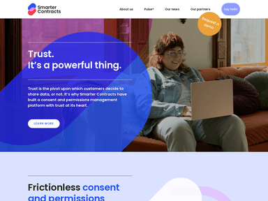Smarter Contracts web-3 startup