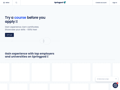 Springpod education startup