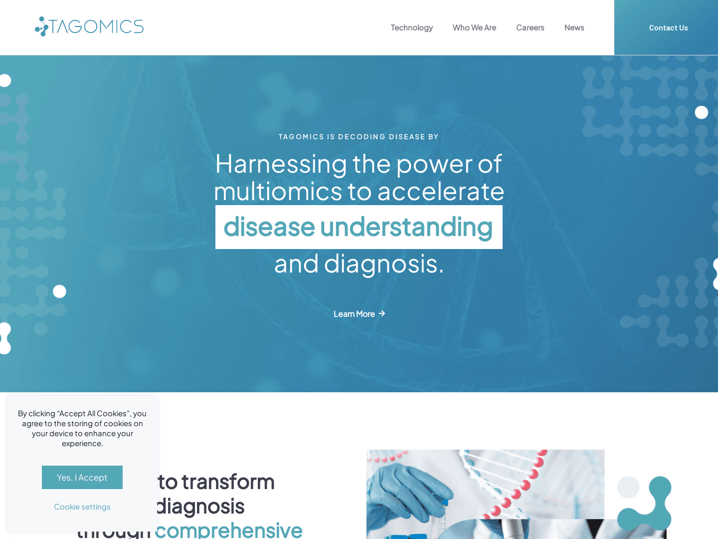 Tagomics Secures £6.7M Funding for Disease Insight Platform