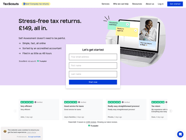 TaxScouts finch capital startup