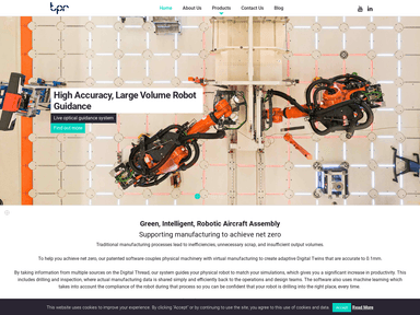 True Position Robotics supply-chain startup