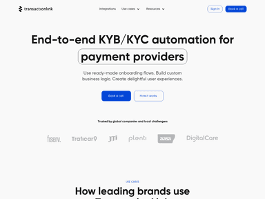 TransactionLink white star capital startup