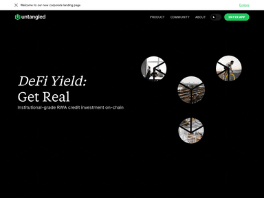 Untangled Finance web-3 startup