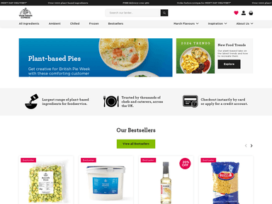 Vegetarian Express foodtech startup