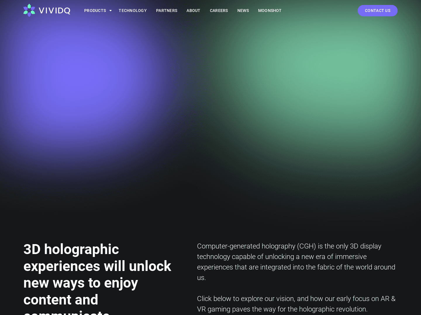 VividQ Secures $7.5 Million in Series A Funding