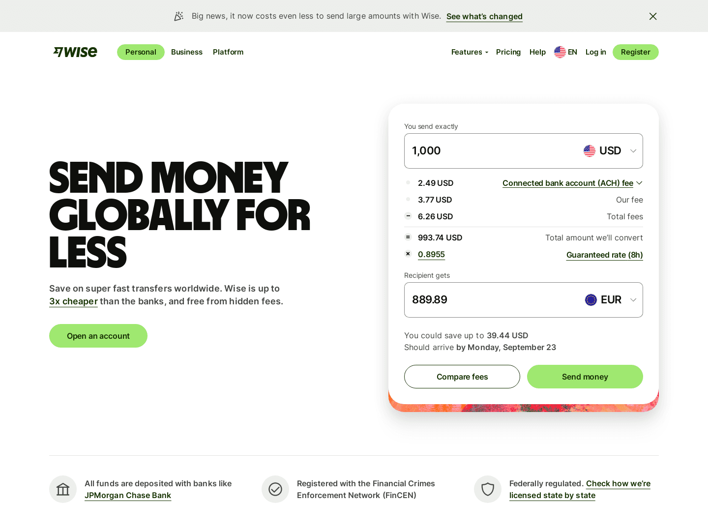 "Wise Secures £300 Million Debt Facility for Expansion"