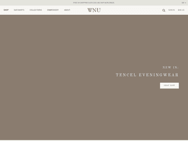 With Nothing Underneath online-shopping startup