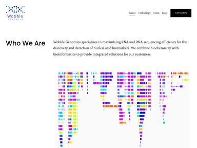 Wobble Genomics edinburgh startup