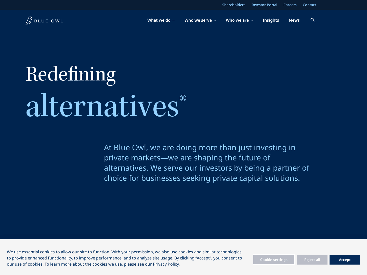 Blue Owl Managed Funds