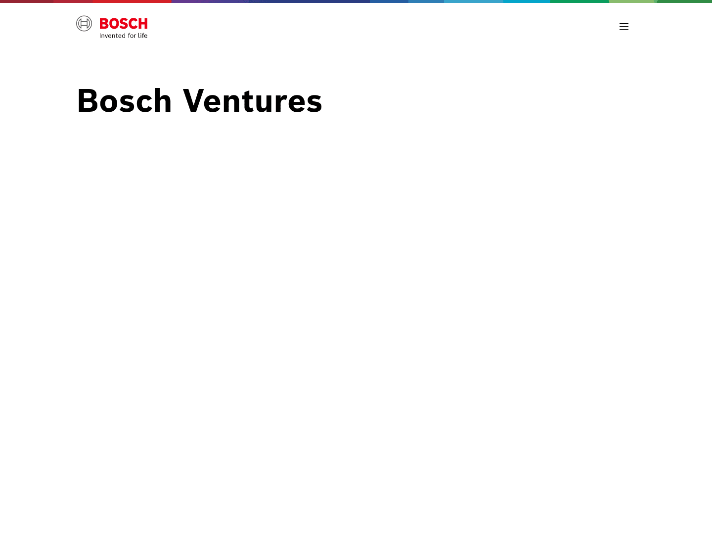Bosch Ventures