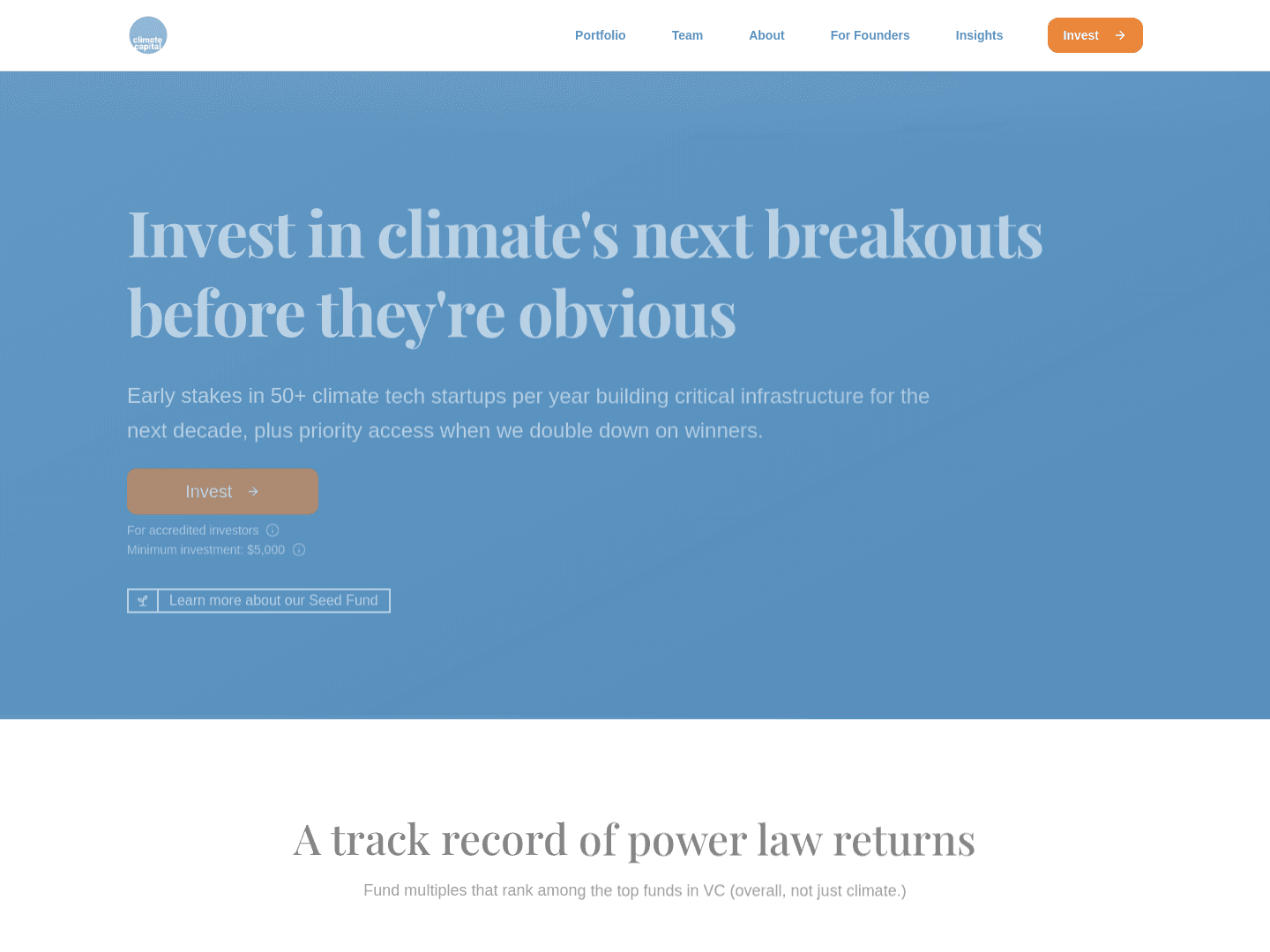 Climate Capital