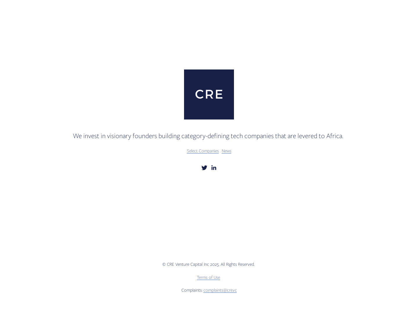 CRE Venture Capital