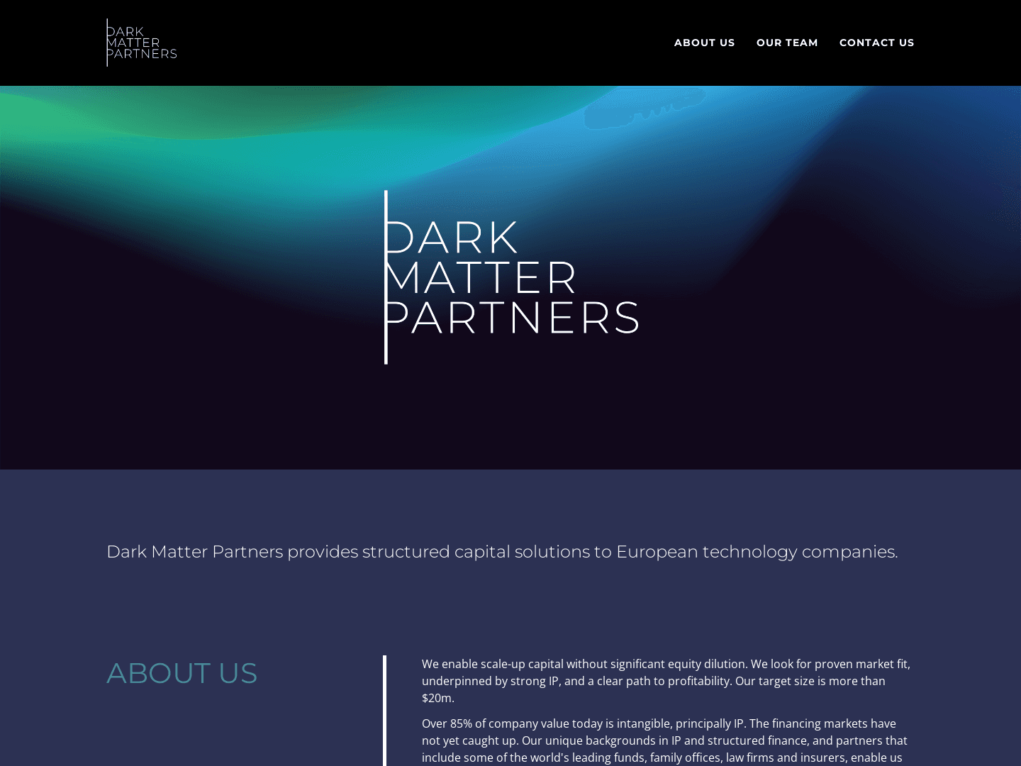Dark Matter Partners