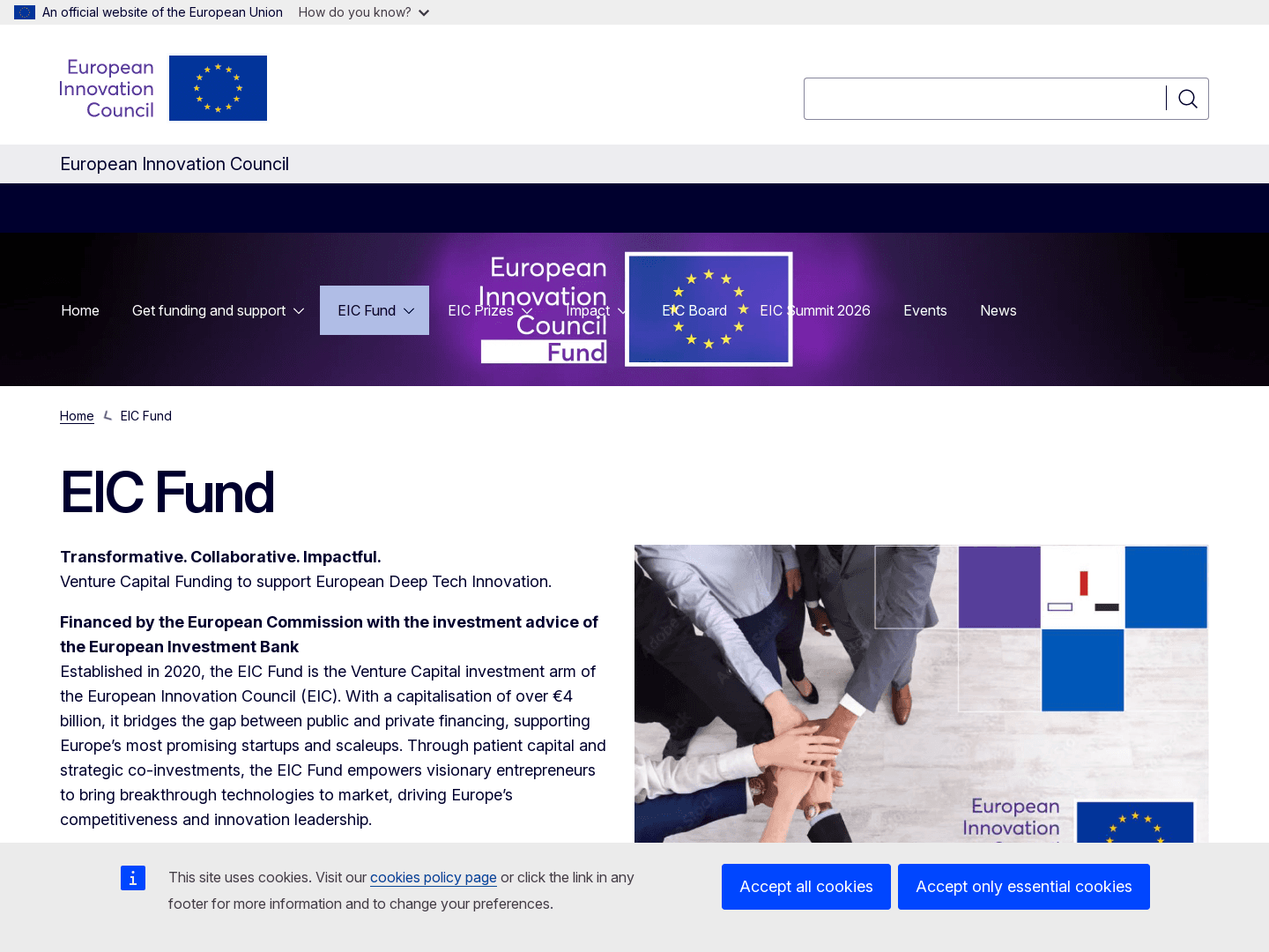 European Innovation Council Fund