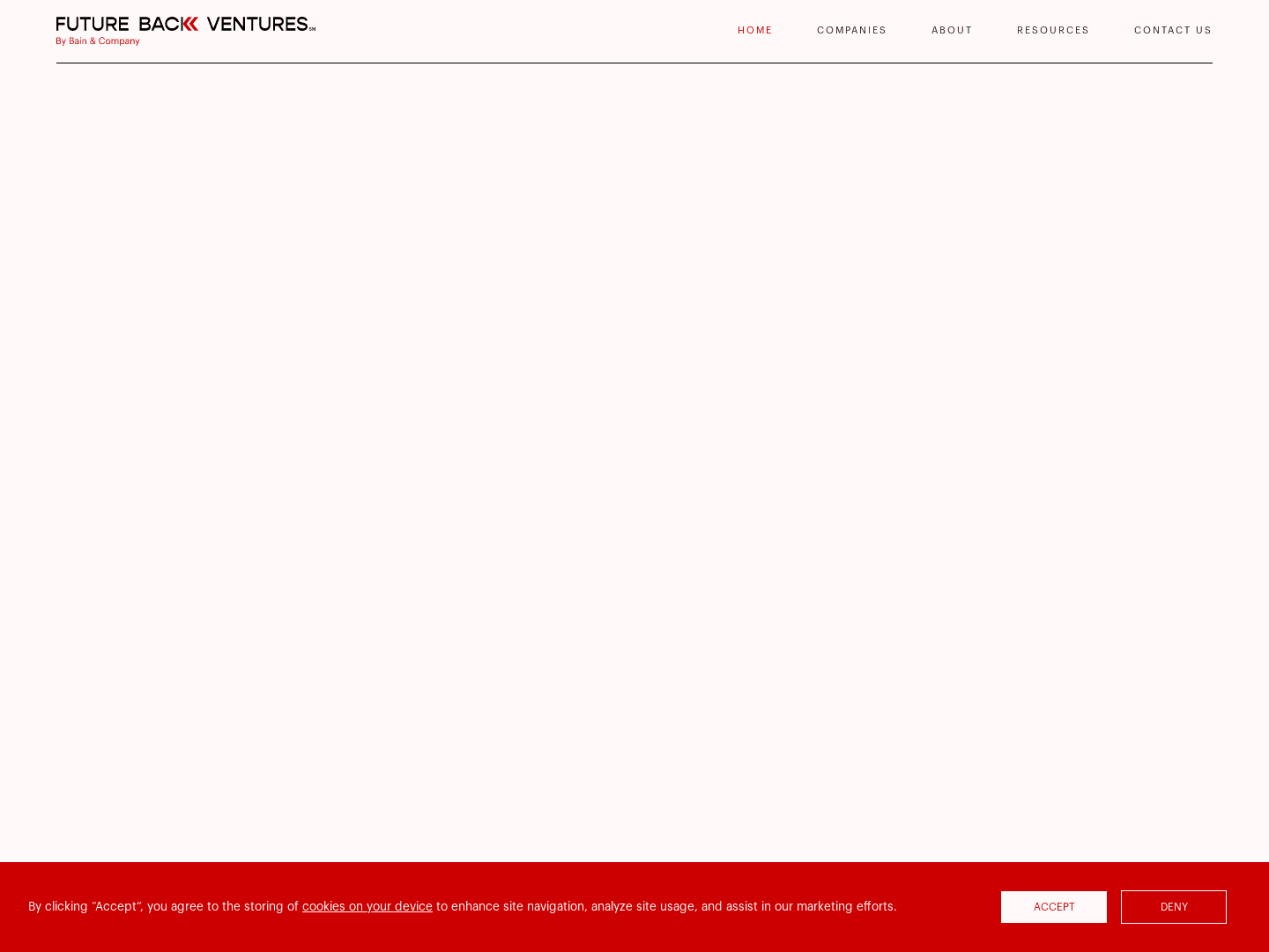 Future Back Ventures by Bain and Co